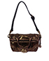Mini Bronze Cracked Leather, front view